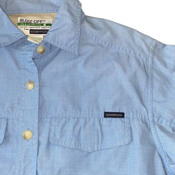 Exofficio Buzz Off Insect Shield Insect Repellant Apparel Fishing Hiking Shirt - Picture 2 of 11